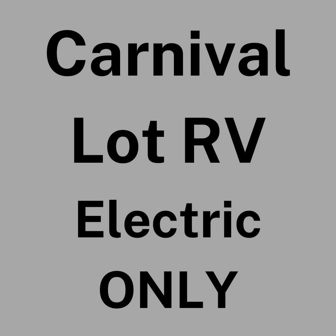 Bryan Carnival Lot RV - Electric Only