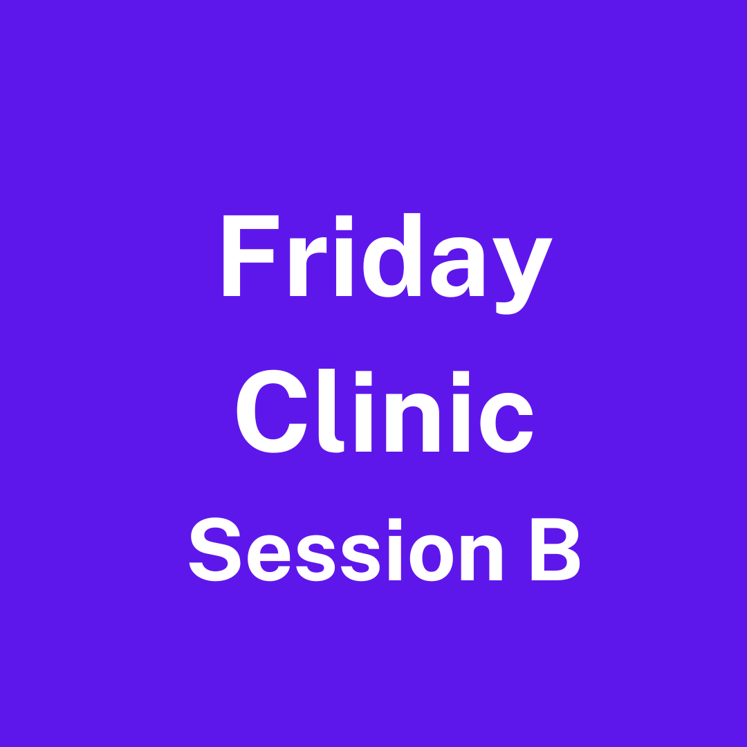 Friday Session B Clinic - Bryan