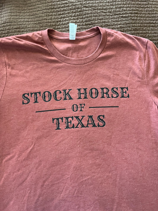 Rust Stock Horse of Texas unisex t-shirt